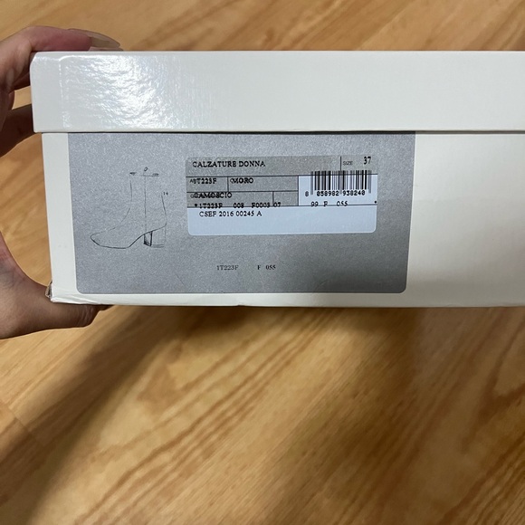 Prada Suede Ankle Booties (Sample) Size 37 - Picture 9 of 9